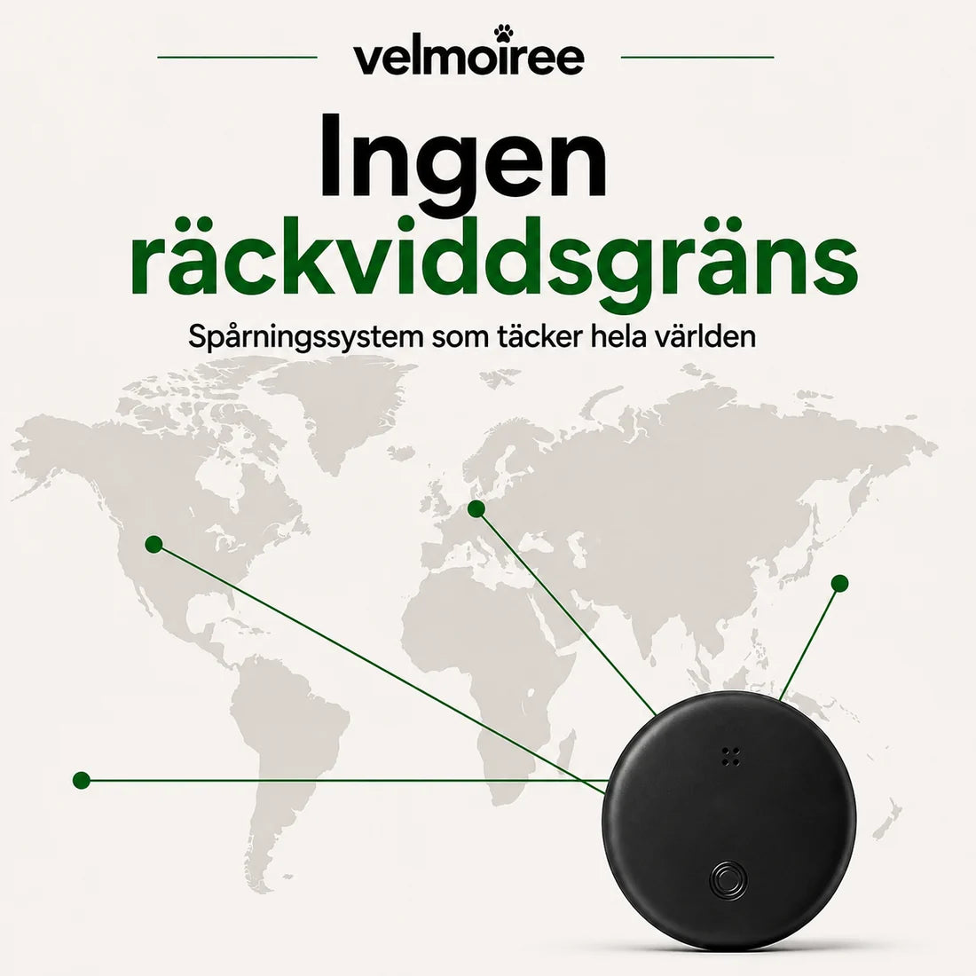 Smart halsband för katter – Velmoiree™ Röd