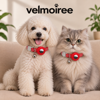 Smart halsband för katter – Velmoiree™ Röd