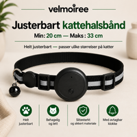 Smart halsband för katter – Velmoiree™ Svart